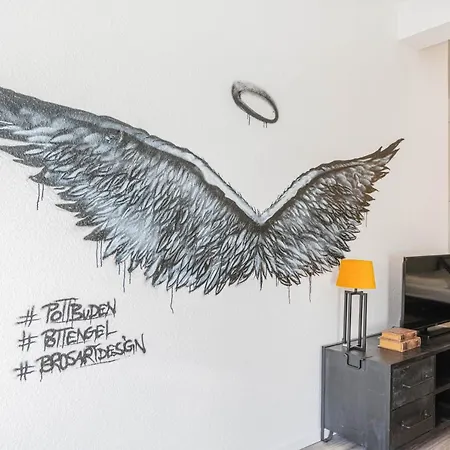 Special Studio In Essen, Wifi, Kitchen, Smart Tv Apartment *